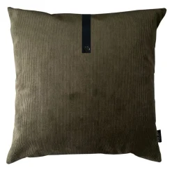 Outlet Louise Smærup - Pude, corduroy - Army (50x50 cm.)