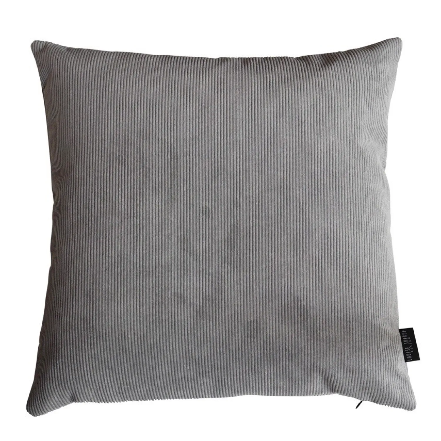 Discount Louise Smærup - Pude Corduroy - Icecold Grey (50x50 cm)