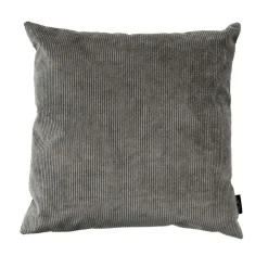 Hot Louise Smærup - Pude, fløjl u. strop - Light Grey (50x50 cm.)