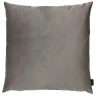 New Louise Smærup - Pude, velour u. strop - Brown/grey (50x50 cm.)