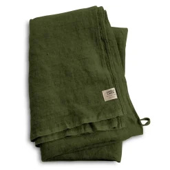 Outlet Lovely Linen - Badehåndklæde - Jeep Green