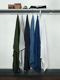Sale Lovely Linen - Badehåndklæde - Natural Beige - 90x145 cm