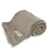 Hot Lovely Linen - Plaid - Stone - 150x220 cm - Stone