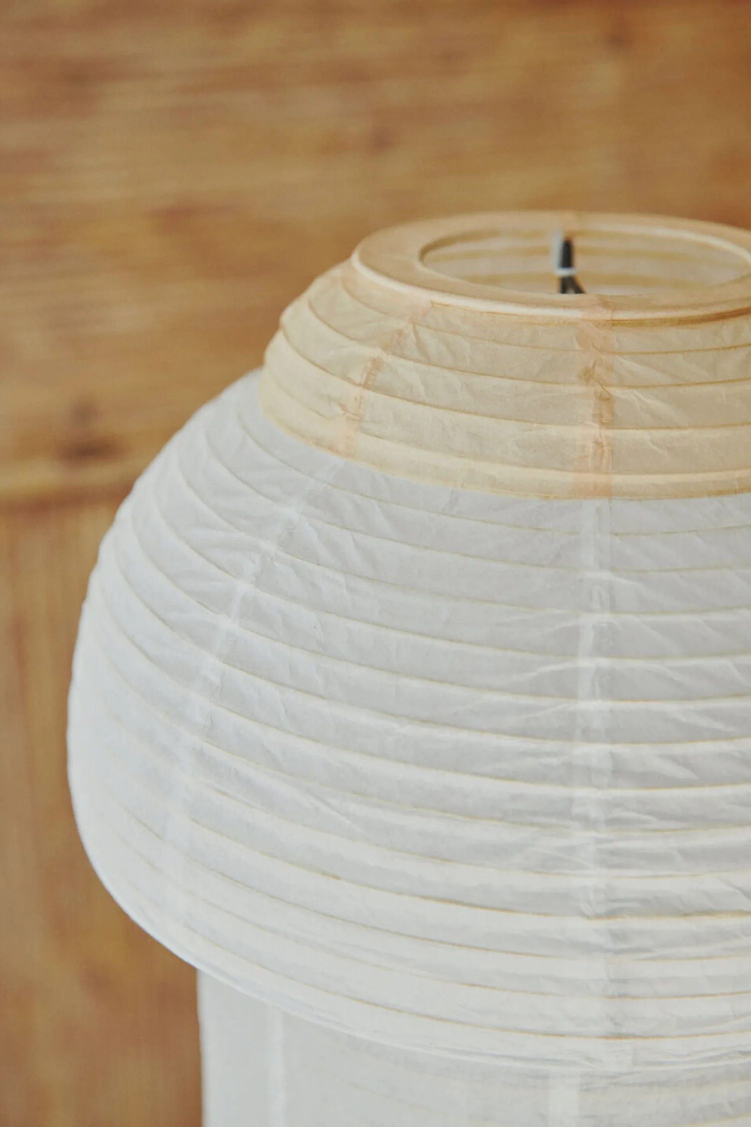 Best Made by Hand - Bordlampe - Papier Ø30 Double Table - Soft Yellow