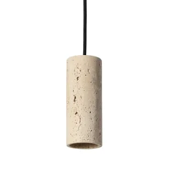 Best Made by Hand - Core Spot Pendant - Creme Travertine