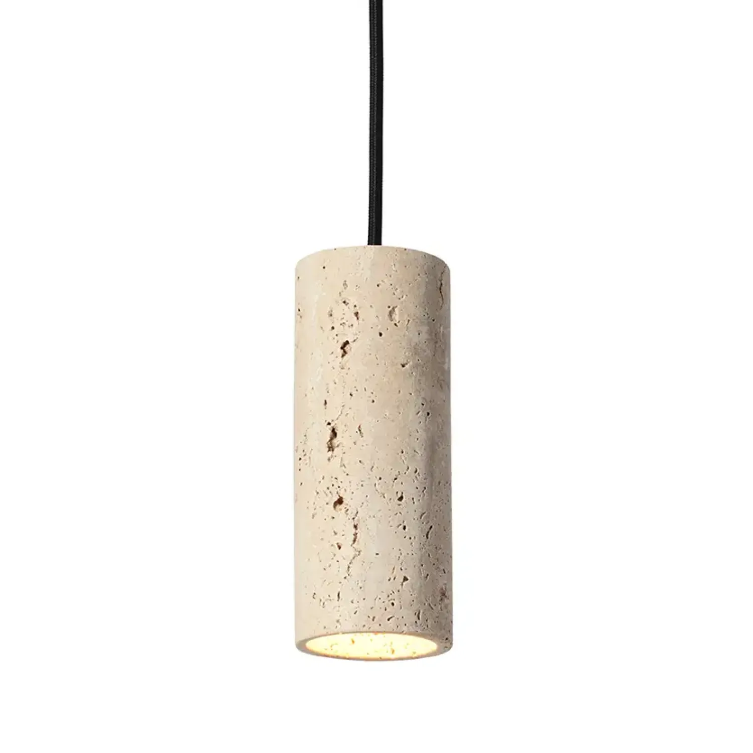 Best Made by Hand - Core Spot Pendant - Creme Travertine