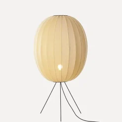 Hot Made by Hand - Gulvlampe - Knit-Wit 65 High Oval Floor Medium - Sunrise