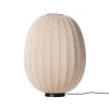 Discount Made by Hand - Gulvlampe - Knit-Wit 65 High Oval Floor Level - Sand Stone
