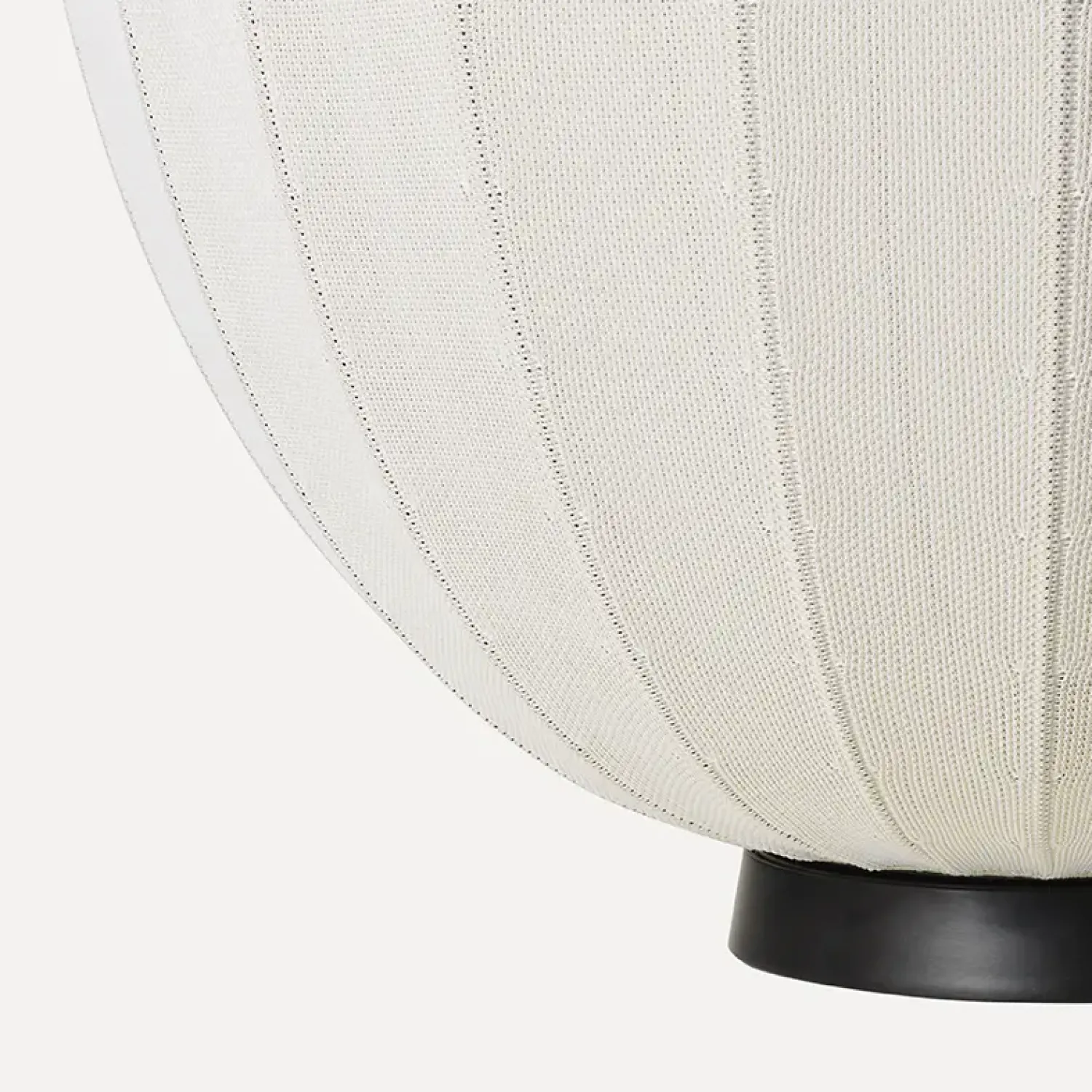 Best Made by Hand - Gulvlampe - Knit-Wit 65 High Oval Floor Level - Pearl White