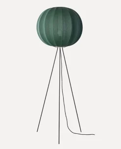 Online Made by Hand - Gulvlampe - Knit-Wit 60 Round Floor High - Tweed Green