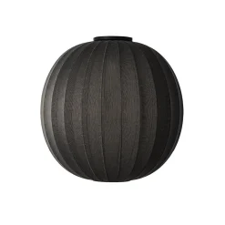 Made by Hand - Loftlampe - Knit-Wit 75 Round Ceiling - Black