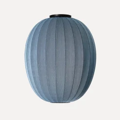 Sale Made by Hand - Loftlampe - Knit-Wit 65 High Oval Ceiling - Blue Stone