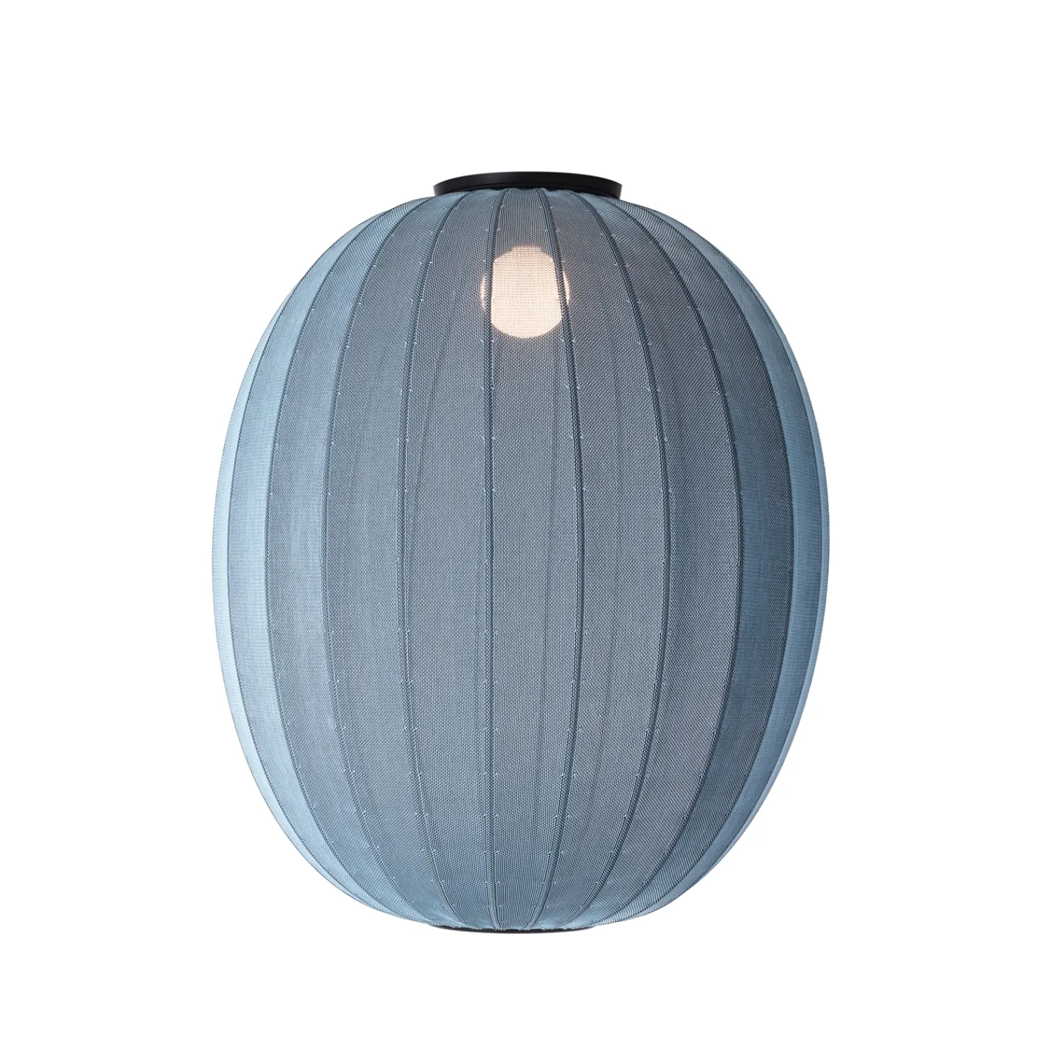 Sale Made by Hand - Loftlampe - Knit-Wit 65 High Oval Ceiling - Blue Stone
