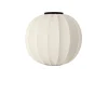 Discount Made by Hand - Loftlampe - Knit-Wit 60 Round Ceiling - Pearl White