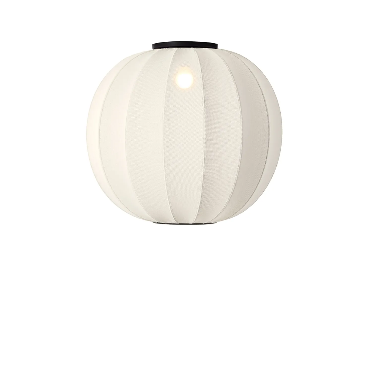 Discount Made by Hand - Loftlampe - Knit-Wit 60 Round Ceiling - Pearl White