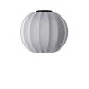 Sale Made by Hand - Loftlampe - Knit-Wit 60 Round Ceiling - Silver
