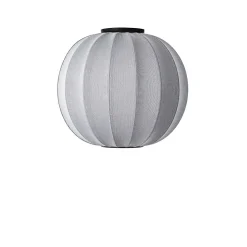 Sale Made by Hand - Loftlampe - Knit-Wit 60 Round Ceiling - Silver