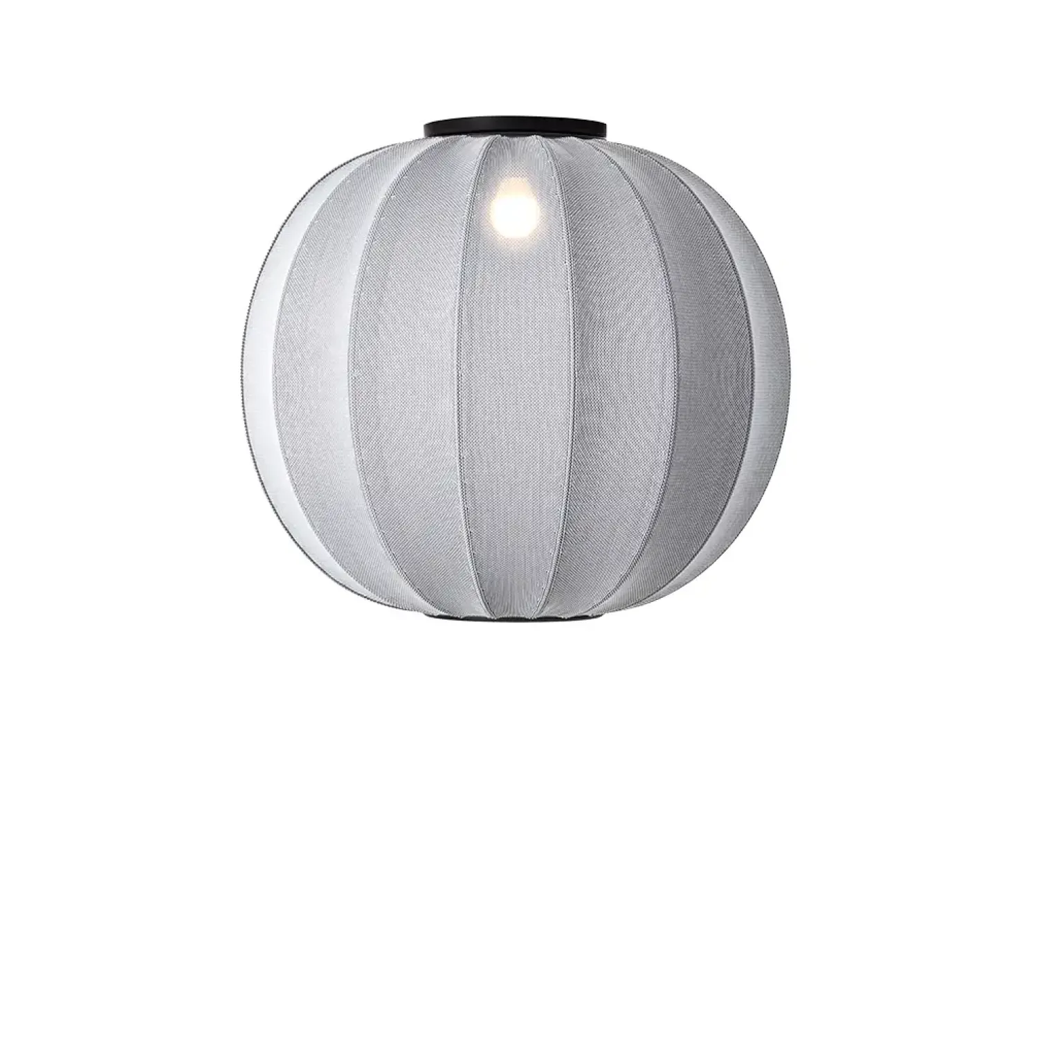 Sale Made by Hand - Loftlampe - Knit-Wit 60 Round Ceiling - Silver