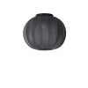 Hot Made by Hand - Loftlampe - Knit-Wit 45 Round Ceiling - Black