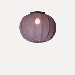 Best Made by Hand - Loftlampe - Knit-Wit 45 Round Ceiling - Burgundy