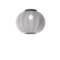 Sale Made by Hand - Loftlampe - Knit-Wit 45 Round Ceiling - Silver