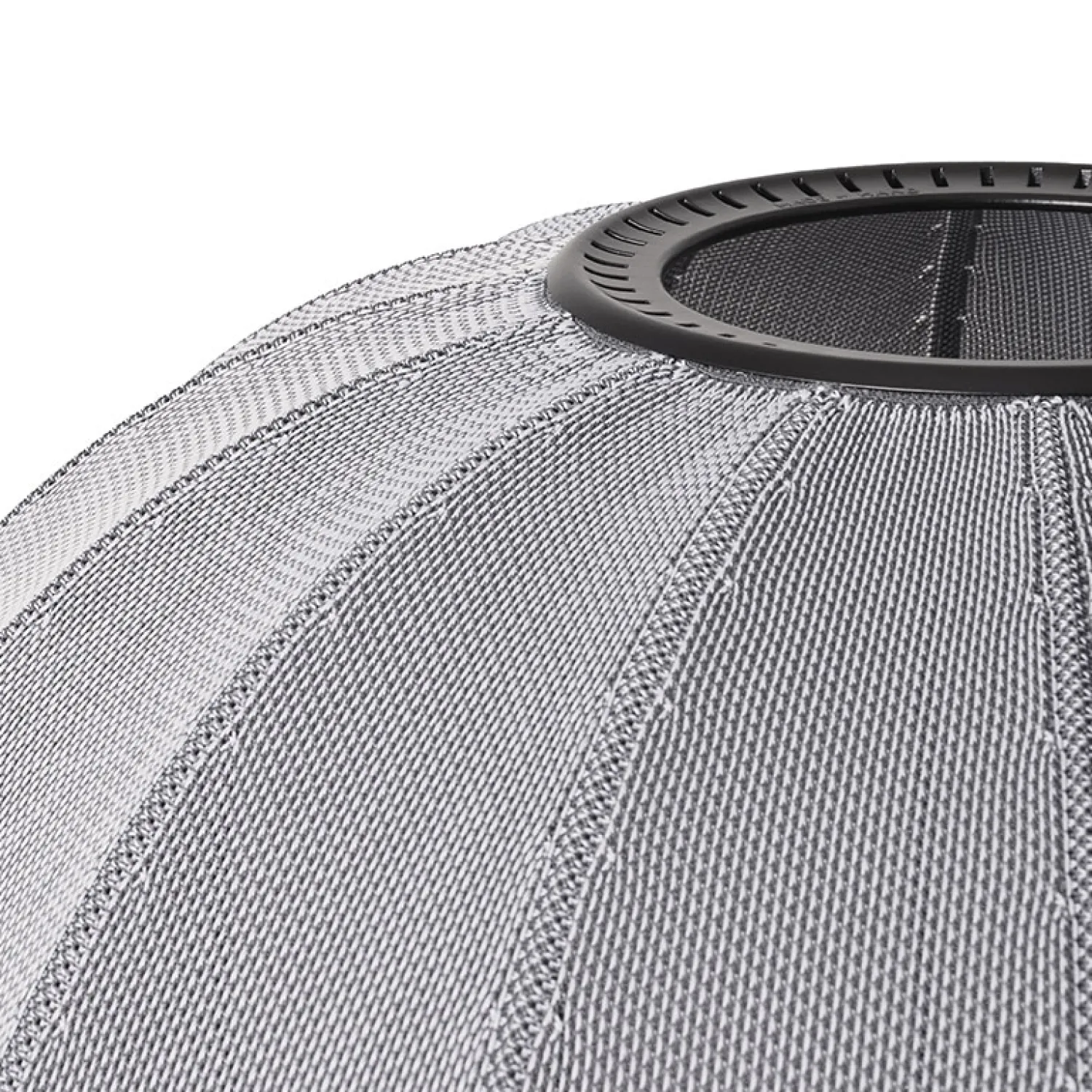 Sale Made by Hand - Loftlampe - Knit-Wit 45 Round Ceiling - Silver