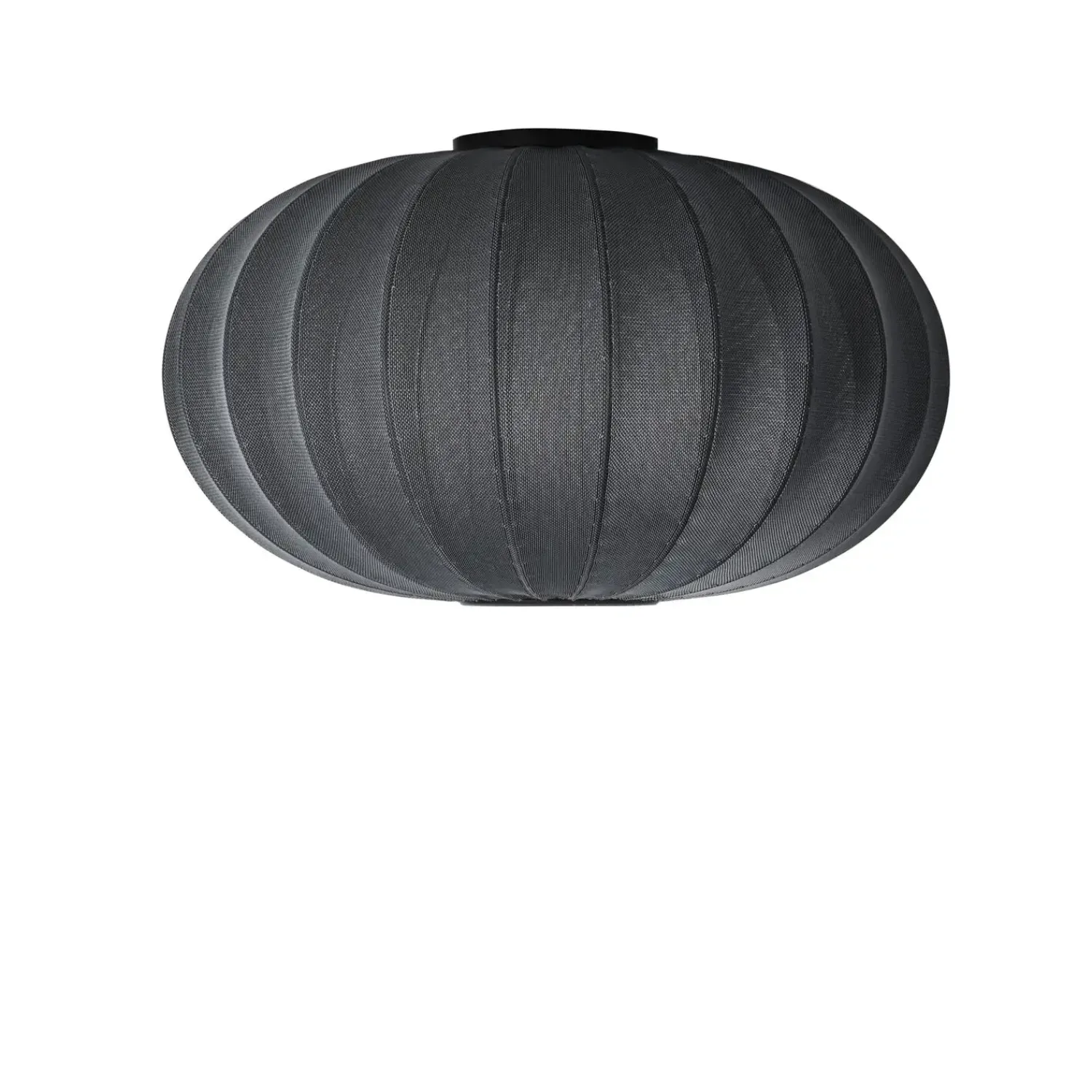 Best Made by Hand - Loftlampe - Knit-Wit 76 Oval Ceiling/Wall - Black