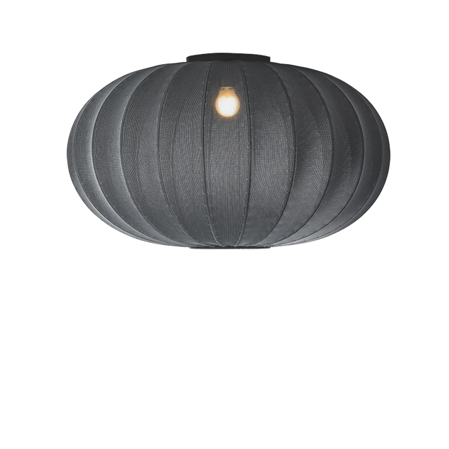Best Made by Hand - Loftlampe - Knit-Wit 76 Oval Ceiling/Wall - Black