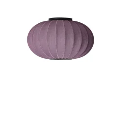 Discount Made by Hand - Loftlampe - Knit-Wit 57 Oval Ceiling/Wall - Burgundy