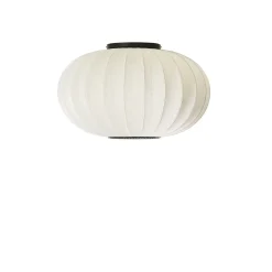 New Made by Hand - Loftlampe - Knit-Wit 57 Oval Ceiling/Wall - Pearl White