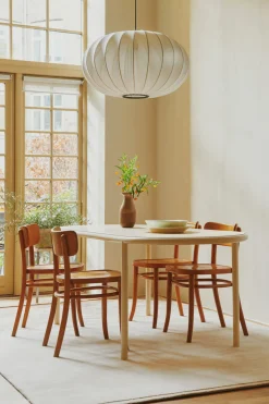 New Made by Hand - Loftlampe - Knit-Wit 57 Oval Ceiling/Wall - Pearl White