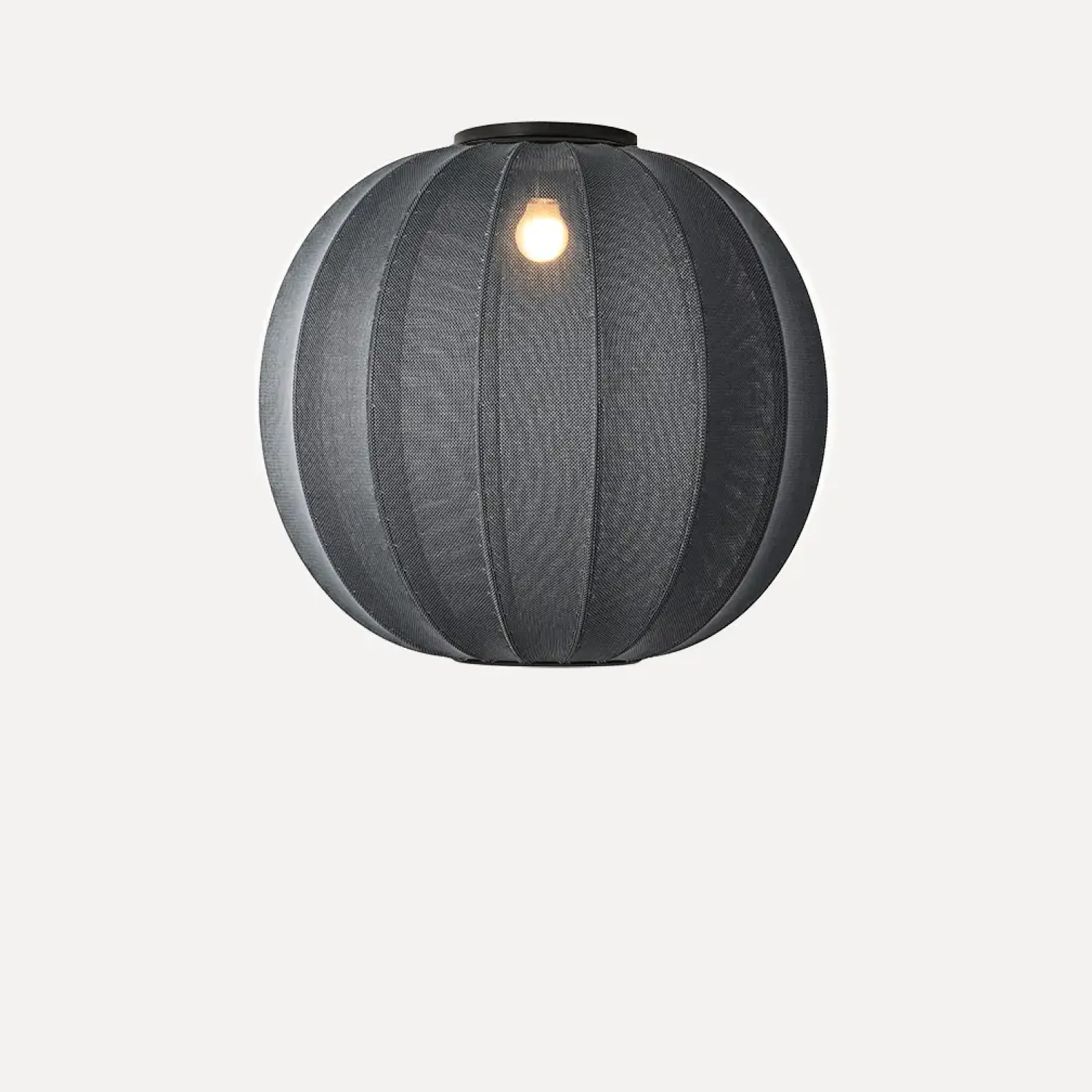 Discount Made by Hand - Loftlampe - Knit-Wit 60 Round Ceiling - Black