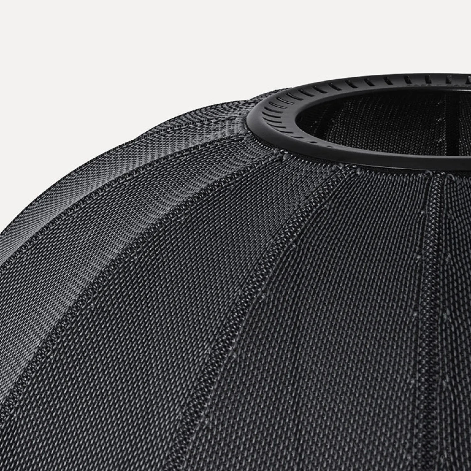 Discount Made by Hand - Loftlampe - Knit-Wit 60 Round Ceiling - Black