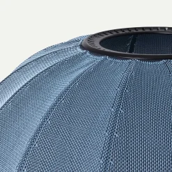 Outlet Made by Hand - Loftlampe - Knit-Wit 60 Round Ceiling - Blue Stone