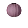 Discount Made by Hand - Loftlampe - Knit-Wit 60 Round Ceiling - Burgundy