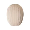 Clearance Made by Hand - Loftlamper - Knit-Wit 65 High Oval Ceiling - Sand Stone