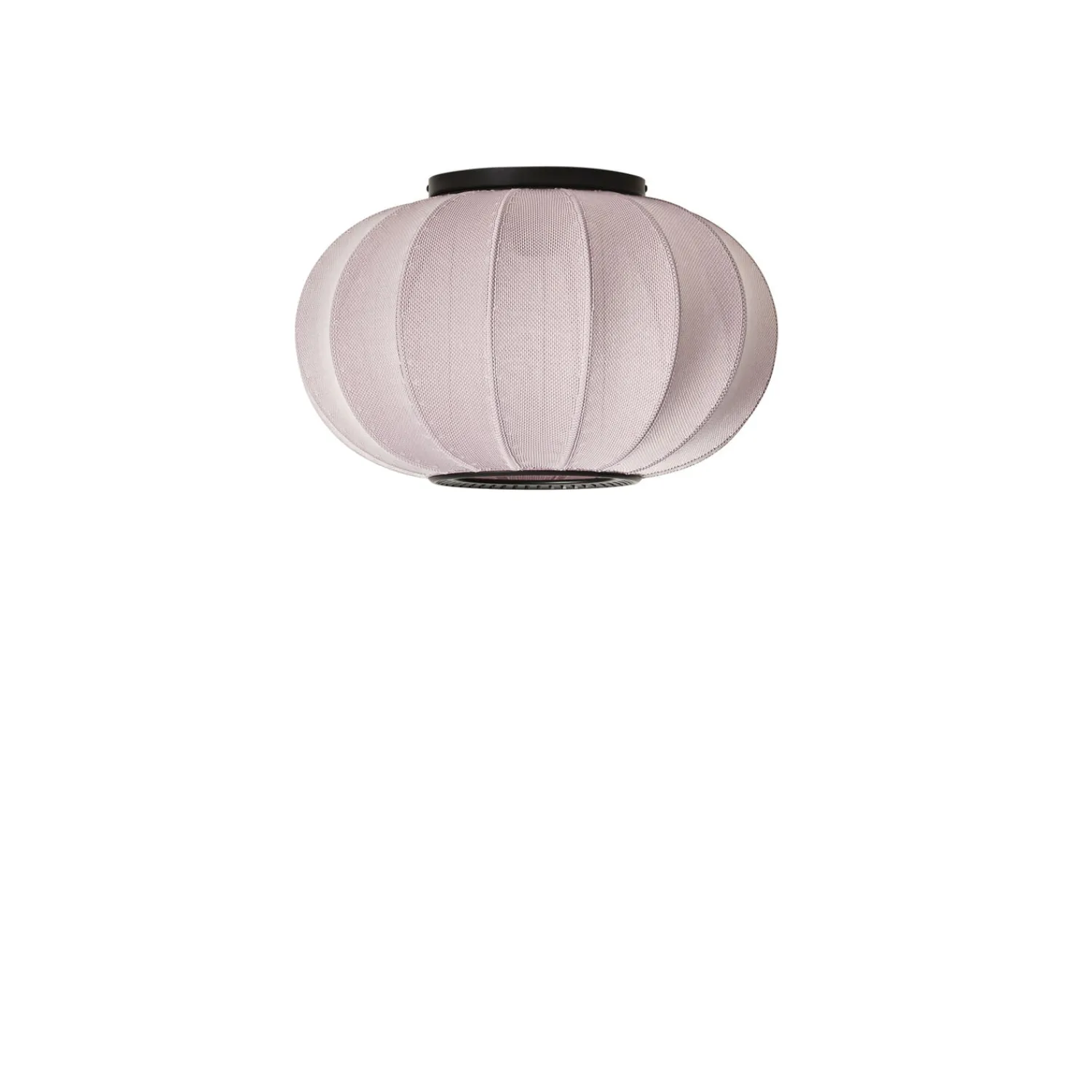 Sale Made by Hand - Loftlampe/Væglampe - Knit-Wit 45 Oval Ceiling/Wall - Light Pink