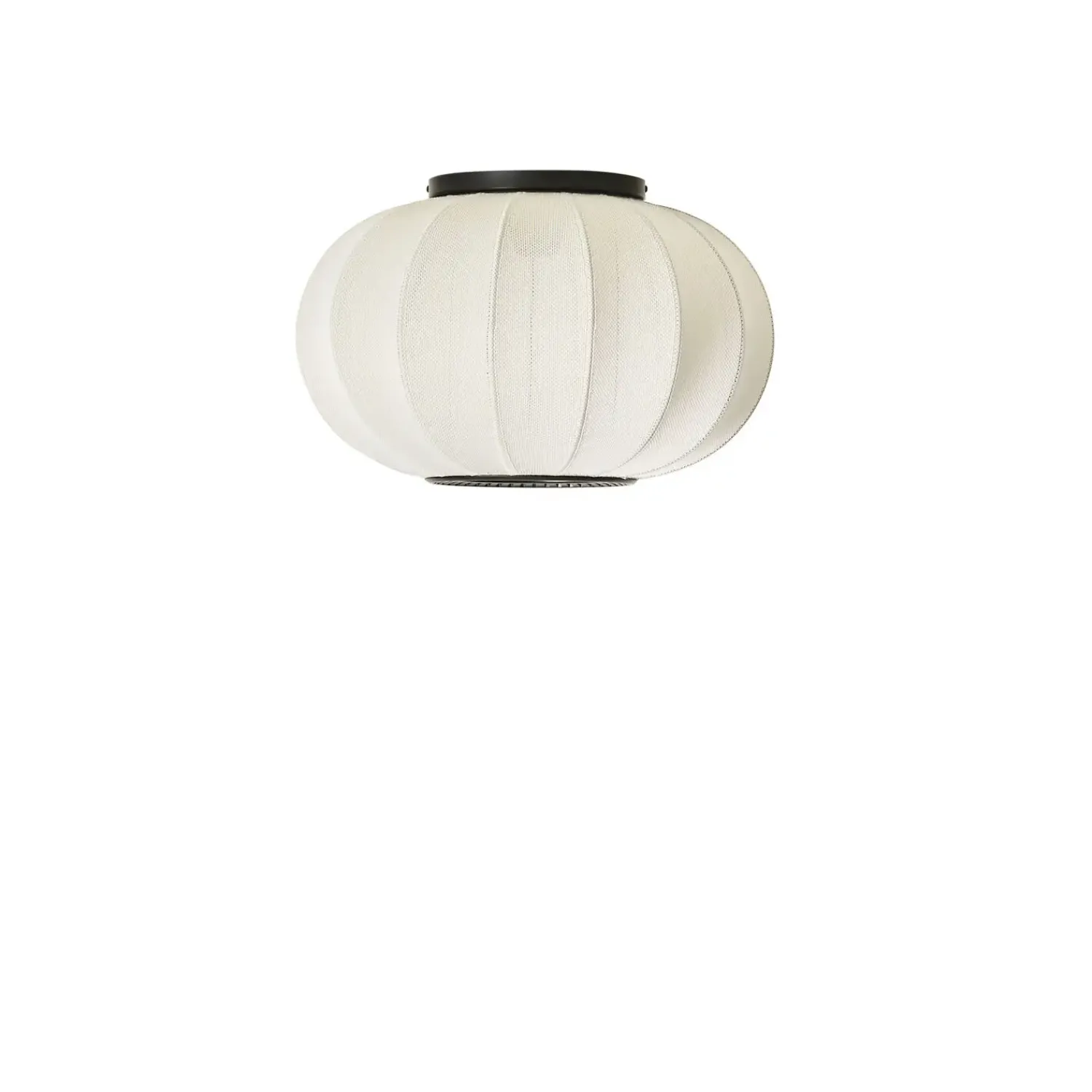 Online Made by Hand - Loftlampe/Væglampe - Knit-Wit 45 Oval - Pearl White
