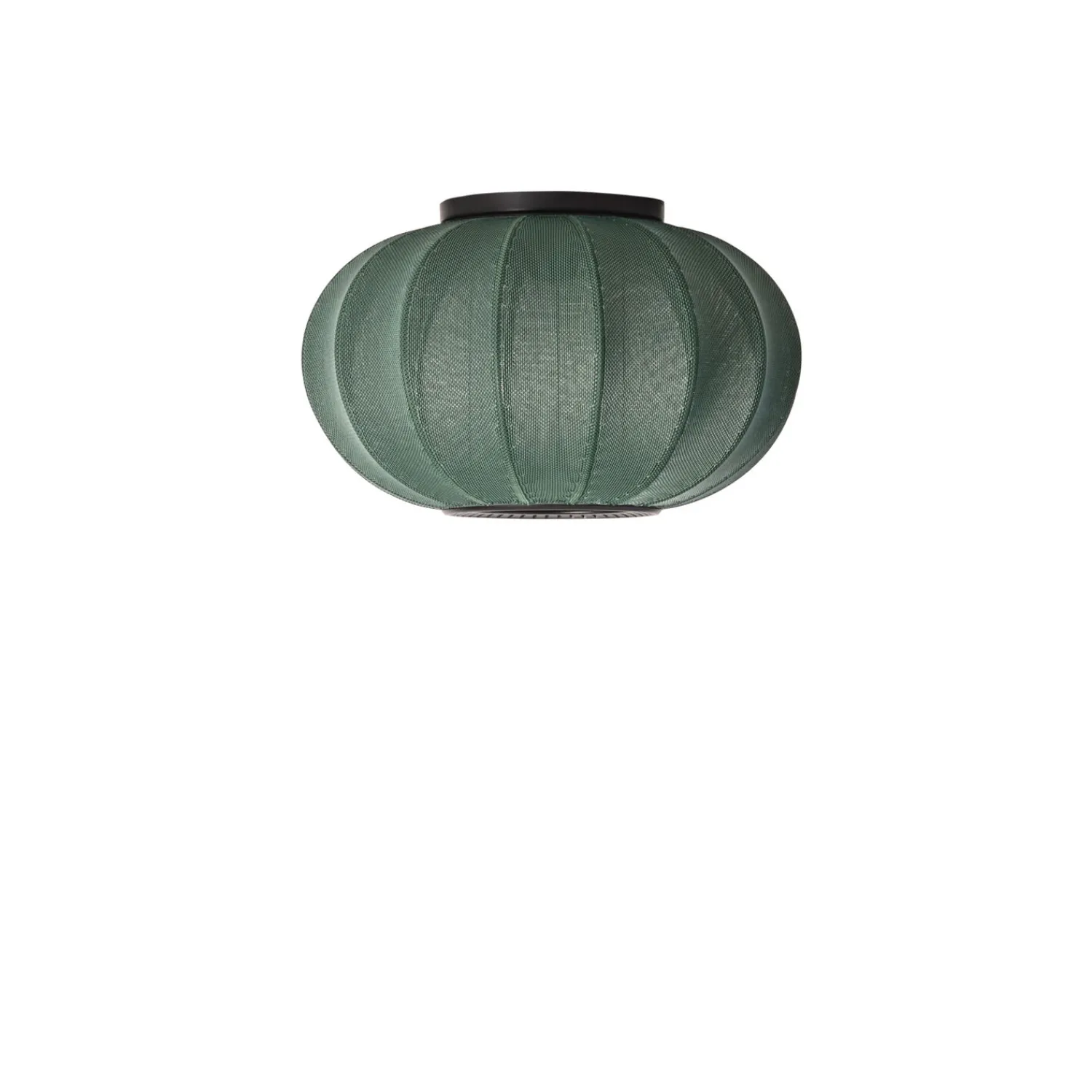 Made by Hand - Loftlampe/Væglampe - Knit-Wit 45 Oval - Tweed Green