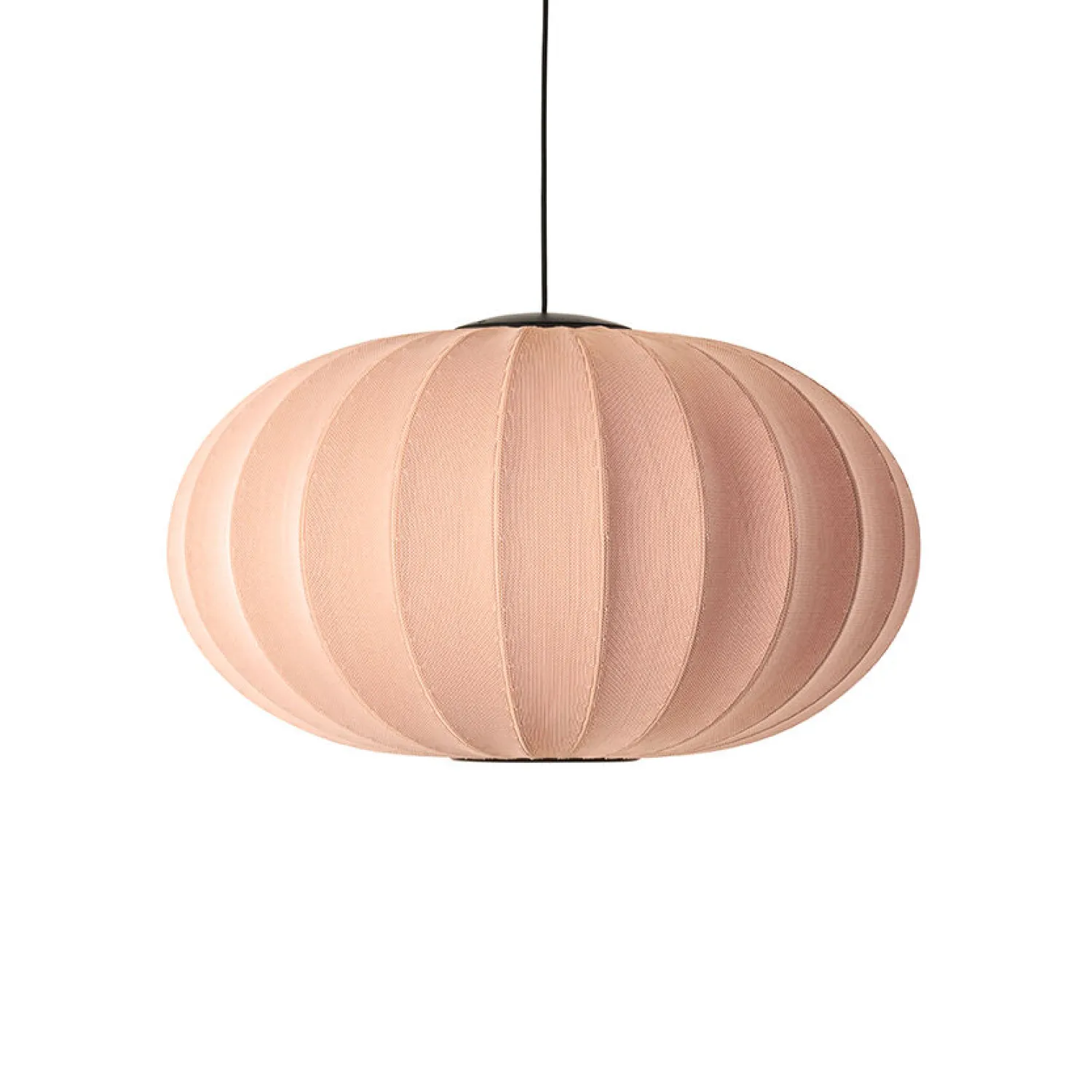 New Made by Hand - Pendel - Knit-Wit 76 Oval Pendant LED - Coral