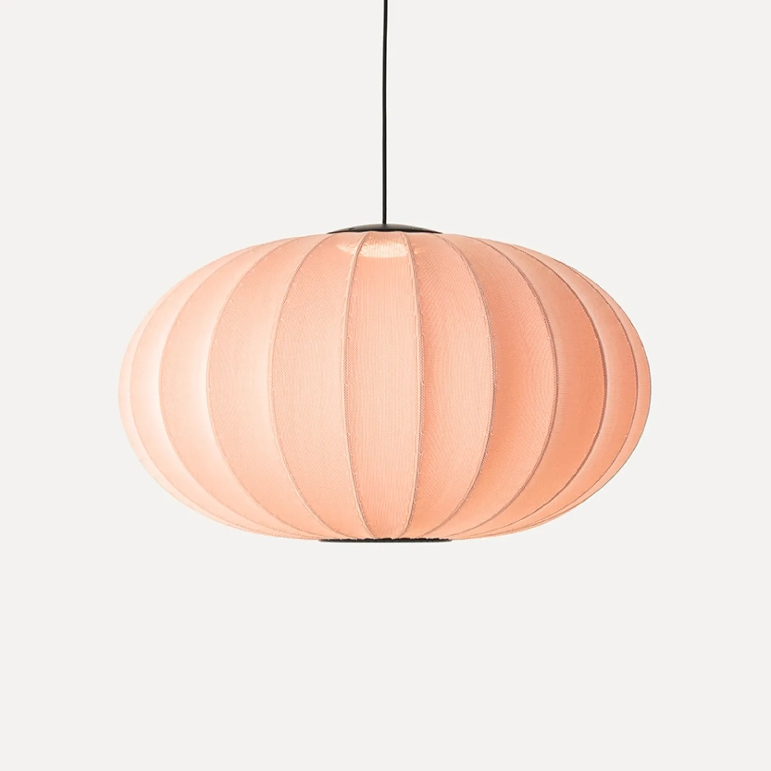 New Made by Hand - Pendel - Knit-Wit 76 Oval Pendant LED - Coral