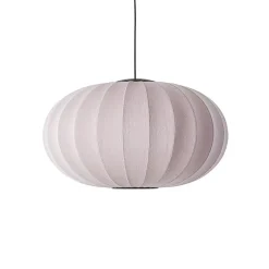 Clearance Made by Hand - Pendel - Knit-Wit 76 Oval Pendant LED - Light Pink