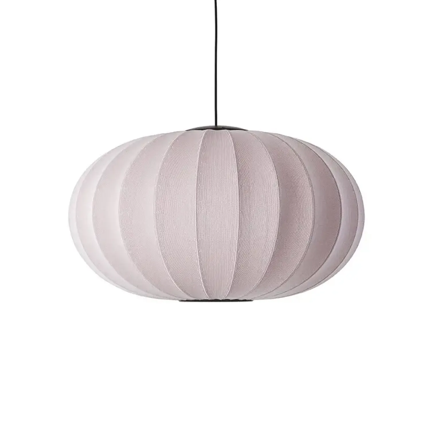 Clearance Made by Hand - Pendel - Knit-Wit 76 Oval Pendant LED - Light Pink