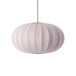 Online Made by Hand - Pendel - Knit-Wit 76 Oval Pendant - Light Pink