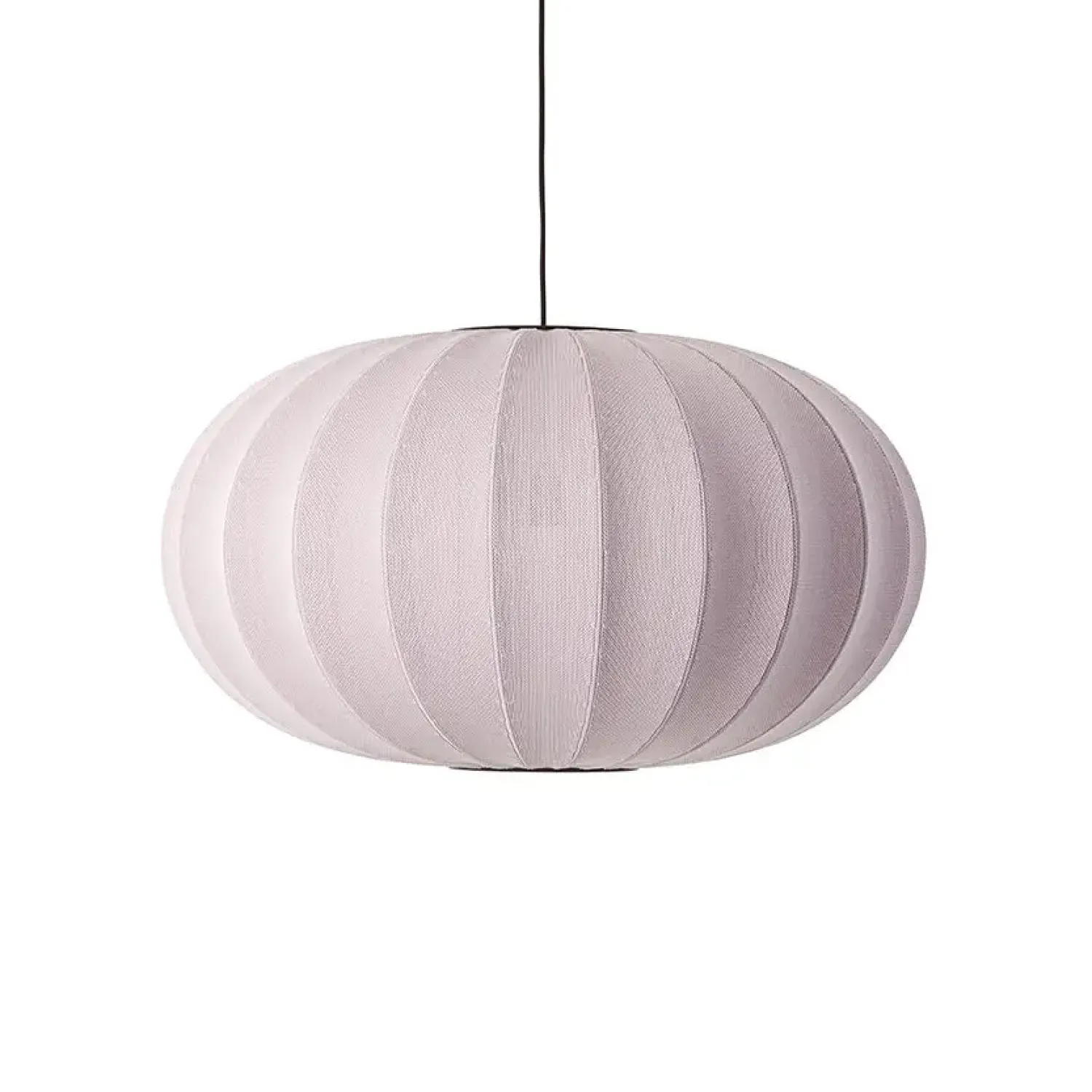 Online Made by Hand - Pendel - Knit-Wit 76 Oval Pendant - Light Pink