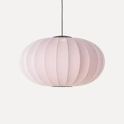 Online Made by Hand - Pendel - Knit-Wit 76 Oval Pendant - Light Pink
