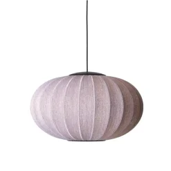 Outlet Made by Hand - Pendel - Knit-Wit 57 Oval Pendant LED - Anniversary Glitter Gold