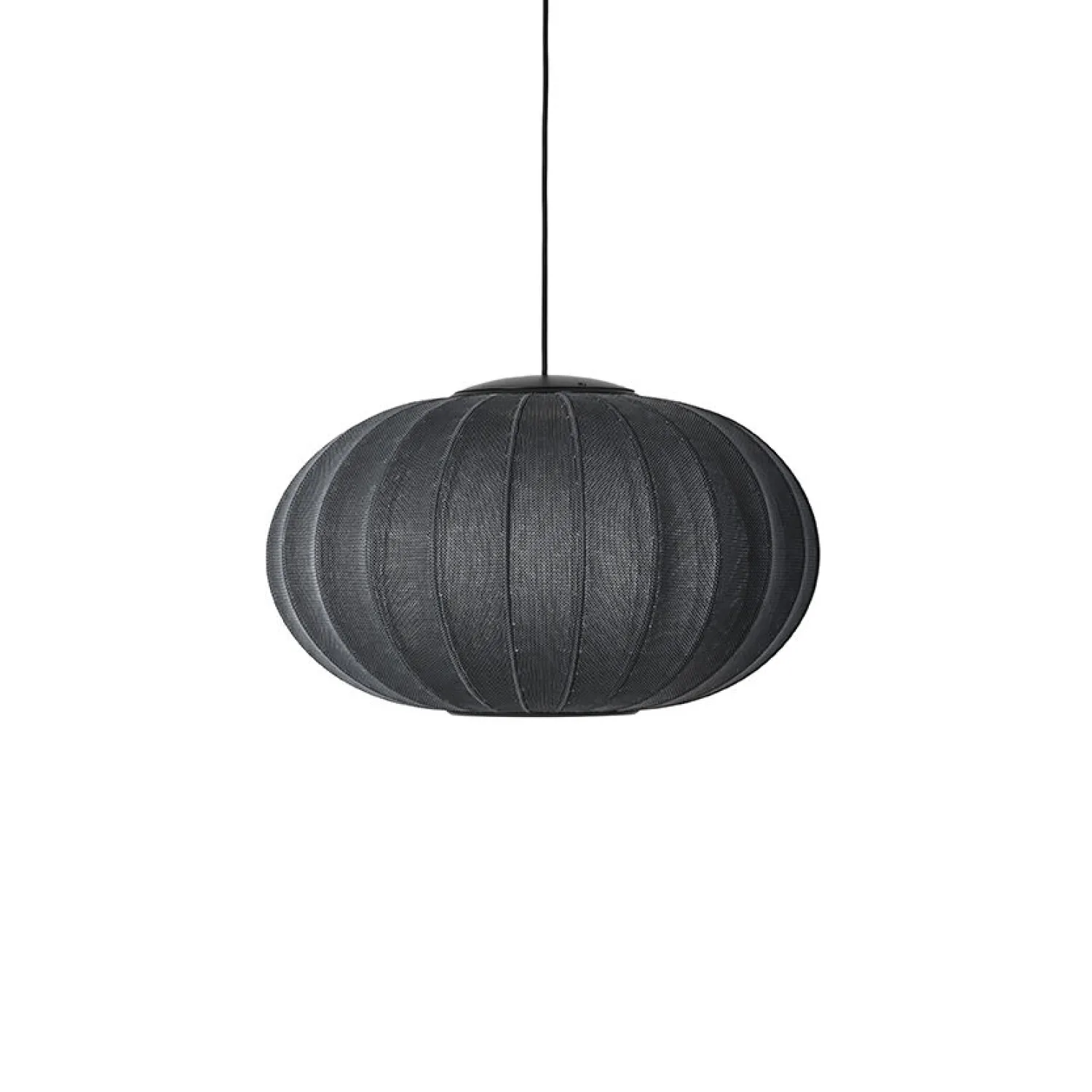Best Made by Hand - Pendel - Knit-Wit 57 Oval Pendant LED - Black
