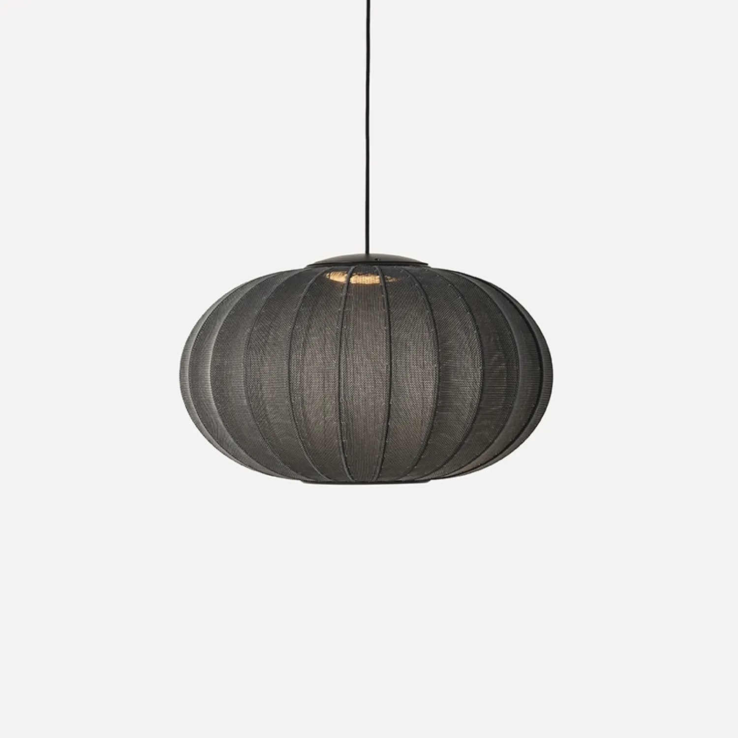 Best Made by Hand - Pendel - Knit-Wit 57 Oval Pendant LED - Black