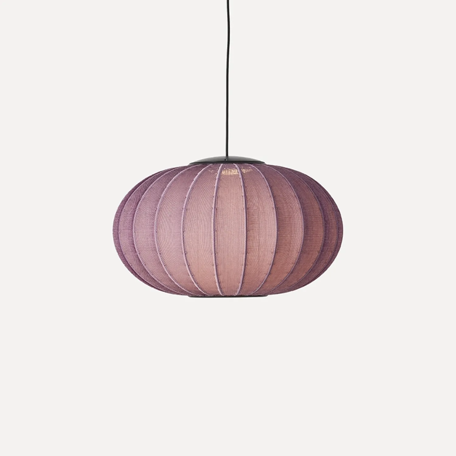 Sale Made by Hand - Pendel - Knit-Wit 57 Oval Pendant LED - Burgundy